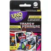 Mattel Transformers UNO Flip! Card Game Playing Cards / Speelkaarten