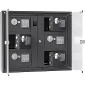 Profirst Sleuteluitgifte LockMaster Elektronisch Slot Antraciet