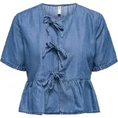 ONLY Blouse 'ONLBea' blauw