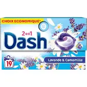 Dash Pods 2en1 - 19sc381.9gr - lavande & camomille Wasmiddel