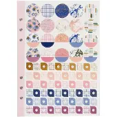 Creativ Company Stickerboek bloemen a5 voor planner, 578st.