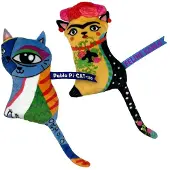 Kong Knuffel Artz Picasso 17,7 X 5 X 17,7 Cm 2 Stuks