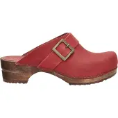 Sanita Klomp Sanita Women Wood Urban Open Dark Red-Schoenmaat 36