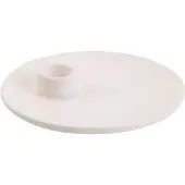 Creativ Company Terracotta Kaarsenbord 11 cm Wit 12 stuks