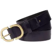 Legend leren riem donkerblauw female | Maat: 95