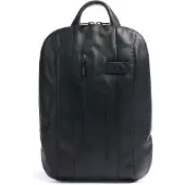 Piquadro Urban Dagrugzak Leder 39 cm Laptopvak zwart