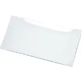 Creativ Company Glazen schaal, afm 33,5x17 cm, 8 stuks