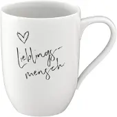Villeroy & Boch 6x Villeroy & Boch Verklaring, Kopje, Wit
