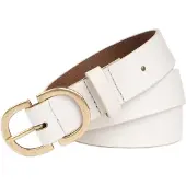 Legend leren riem wit female | Maat: 95