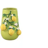 Ptmd - Vaas Stacy - Groen - 16x15x22cm