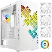 BitFenix ATX semi-tower behuizing, merk , kleur wit