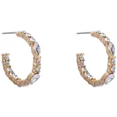 Go Dutch Label Oorknoppen Hoop stones E2565-1