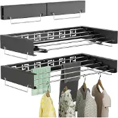Equivera Wanddroogrek - Wasrek - Droogrek - Wanddroogrek Inklapbaar - Wand Droogrek