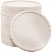 Combicraft Blanco plastic munten parelmoer 29mm - per 500 stuks