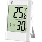 Equivera Huisthermometer - Kamerthermometer - Binnenshuis - Digitale Thermometer - Hygrometer