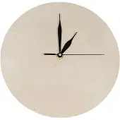 Hobbygroep houten klok DIY uurwerk 25 cm knutselproject.