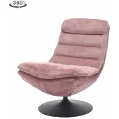 Tower Living Fauteuil Marano draaibaar Harmony 63 - peachy pink