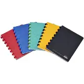 Atoma Schrift a5 lijn 144blz 90gr karton assorti | 10 stuks