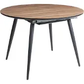 Beliani SENIAC - Uitschuifbare eettafel - Lichtbruin - MDF