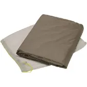 Vaude FP Lizard Seamless 2-3P Tentgrondzeil Bark 3P