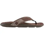 Olukai Slipper Men Tuahine Dark Wood Dark Wood-Schoenmaat 41