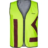 Wowow Veiligheidshesje Urban Citizen Jacket Reversible Yellow Red-S