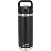 Yeti Thermofles met Chug Cap draaidop 532ml Rambler 'Black'