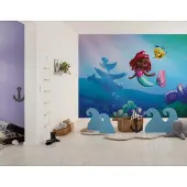 Komar Kinderbehang Disney Ariel Junior Friends (1 stuk)