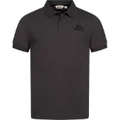 Lonsdale Shirt 'LAMBSTON' antraciet / donkergrijs / zwart