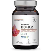 Aura Herbals - Vitamine D3 2000 IE, 50 mcg + K2 (90 capsules)