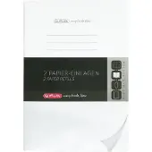 Herlitz Schrift A4 Gestipt Papier Wit Geperforeerd
