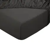 PHLOX Hoeslaken 100% katoen satijnen (300 tc) tweepersoons 140x200 cm -