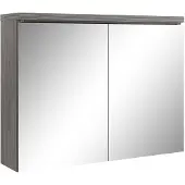 Badplaats Badkamerkast paso 80 x 20 x 60 cm grijs spiegelkast badkamer