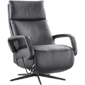 Profijt Meubel Relaxfauteuil Orona small zwart leer