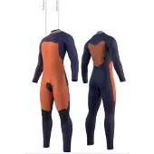 Mystic Star 4/3 Mm Lange Mouwen Neopreen Wetsuit Met Borst Rits