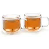 Bredemeijer - Dubbelwandige theeglazen Merano 290ml - set van twee stuks