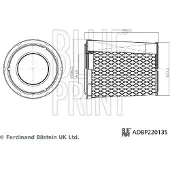Blue Print ADBP220135 Luchtfilter