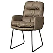 Tower Living Toro Armstoel - Cabo 387 Taupe