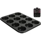 Gusta - Muffin bakvorm - Geperforeerd - 12-vaks