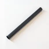 Sanilux Desigsifon verlengbuis met kraag 40 cm mat zwart