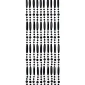 Wicotex vliegengordijn perla 90 x 220 cm zwart - |
