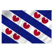Talamex Frisian Rood,Wit,Blauw 50 x 75 cm