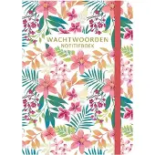 Zuidnederlandse Uitgeverij (ZNU) Wachtwoorden notitieboek - Flowers