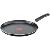 Tefal Pannenkoekpan 25cm- Geen Inductie Zwart zwart Aluminium Pan