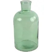 Countryfield Vaas apothekersfles groen 14x14x27cm groen Glas Decoratieve fles