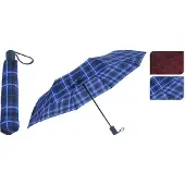 Merkloos Paraplu Vouwbaar Geruit 99x57cm Verschillende verschillende Polyester