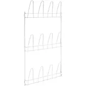 Metaltex - Schoenenrek Penny - Voor aan de deur of de muur - Voor 6 paar schoenen - Wit