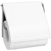 Brabantia Toiletrolhouder Wit wit Metaal Toiletrolhouder