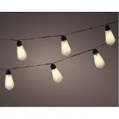 Décoris Solar bulbsnoer l180cm10l twinkel