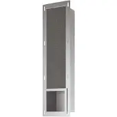 Luca Inbouw Reserve Toiletrolhouder Sanitair 19,5x72x12,2cm Geborsteld Nikkel